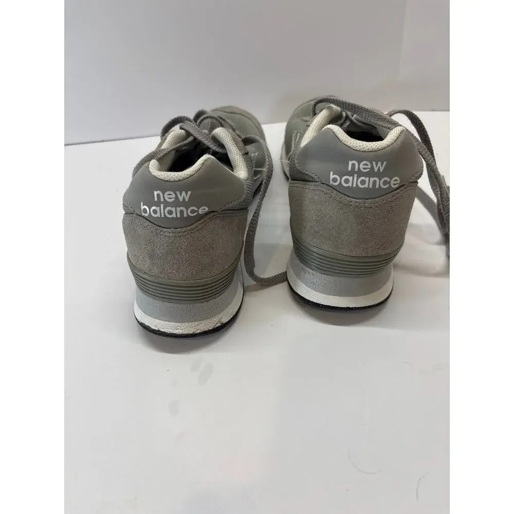 New Balance 515 Men’s Size 10.5 Gray Suede Mesh Sneakers No Insoles